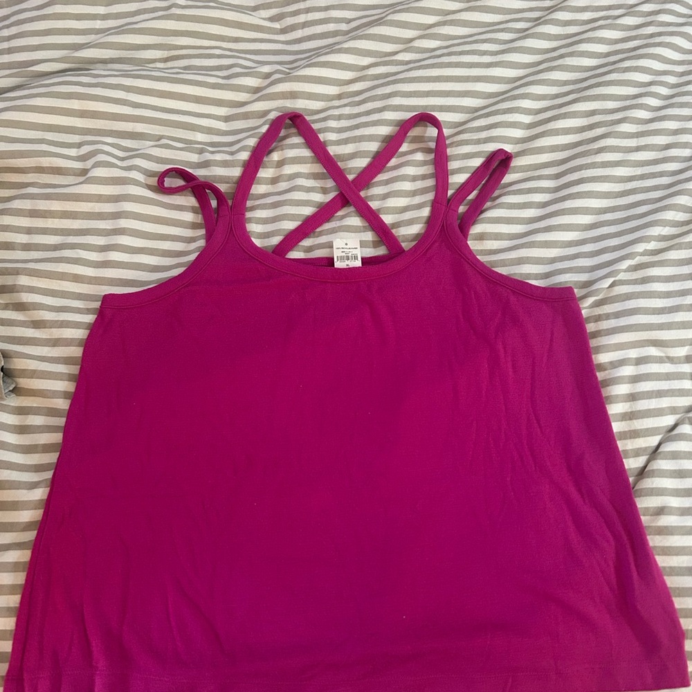 GAP Pink Strappy tank top